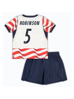 Förenta stater Antonee Robinson #5 Replika Hemmakläder Barn VM 2026 Kortärmad (+ byxor)